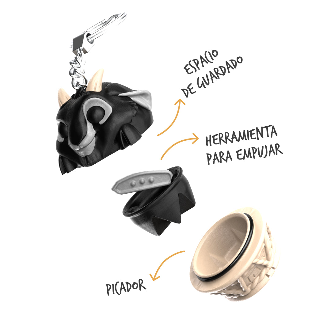 MiniVibes - Keychain grinder